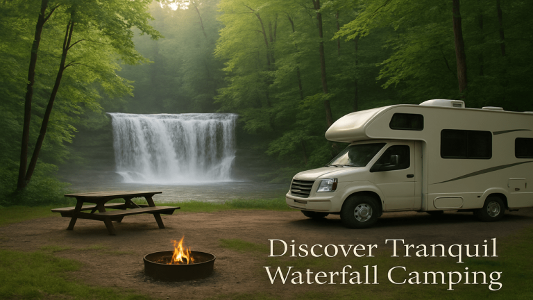 RV campgrounds by Waterfalls