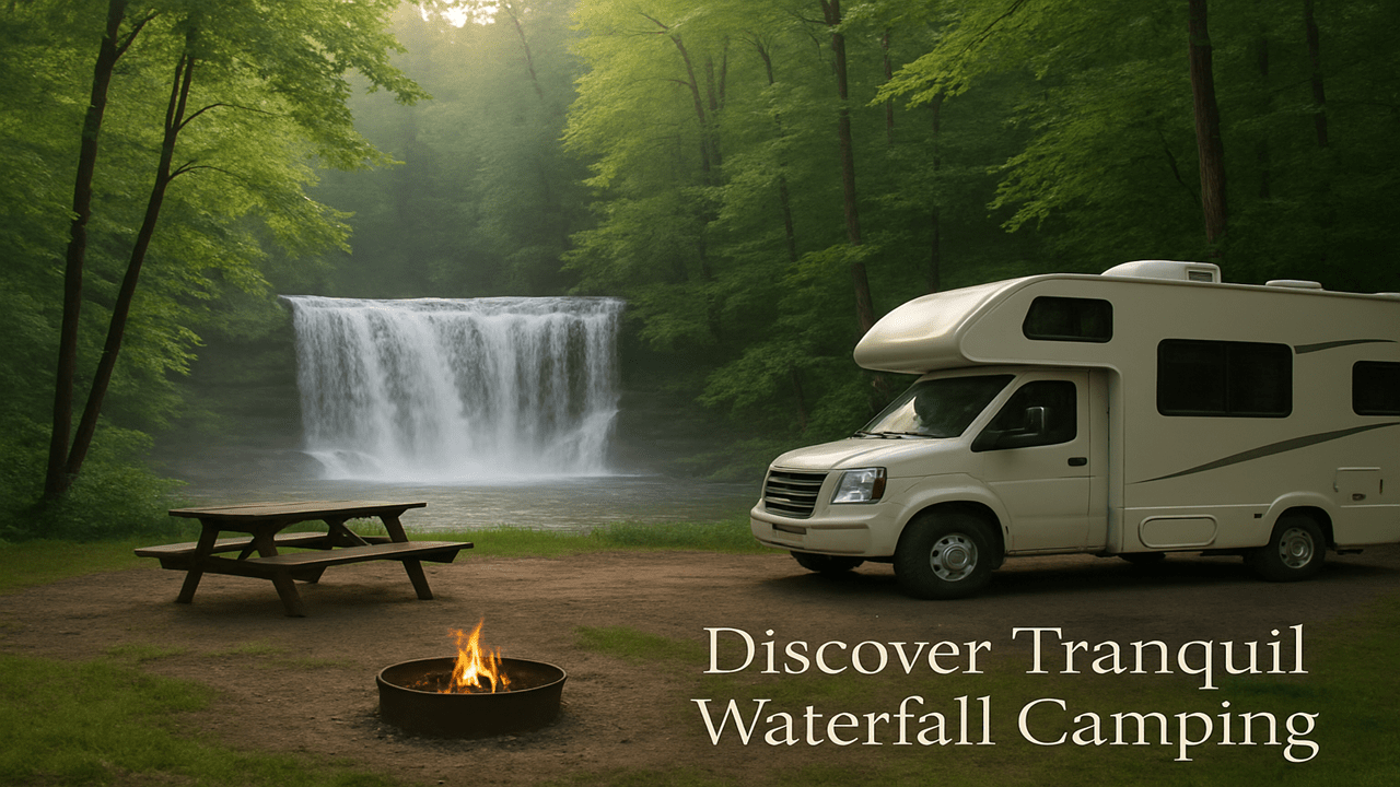 RV campgrounds by Waterfalls