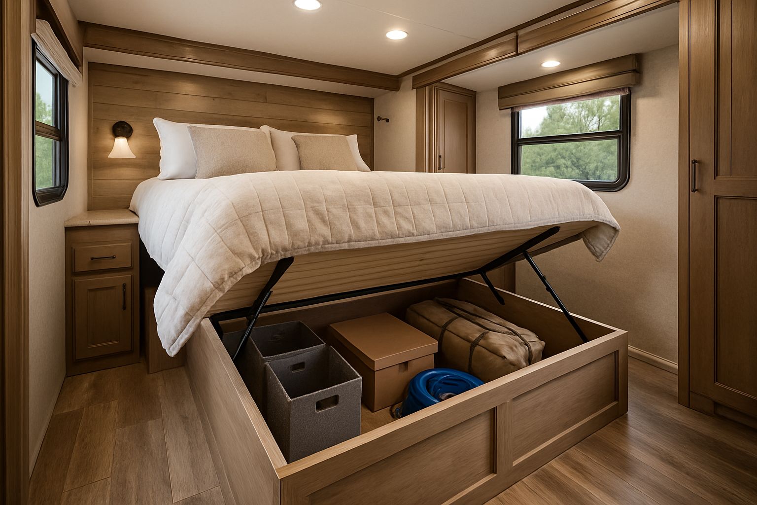 RV Storage Ideas & Motorhome Tips