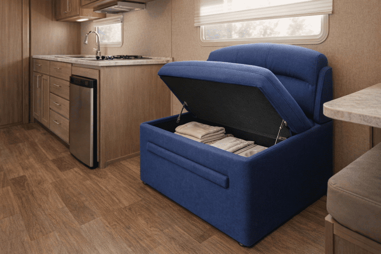 RV Storage Ideas & Motorhome Tips