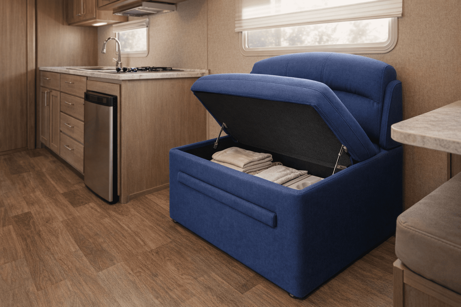 RV Storage Ideas & Motorhome Tips