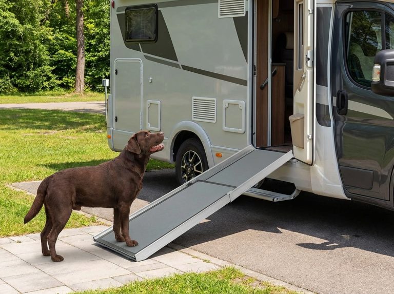 Top RV Dog Ramps, Steps & Portable Pet Stairs