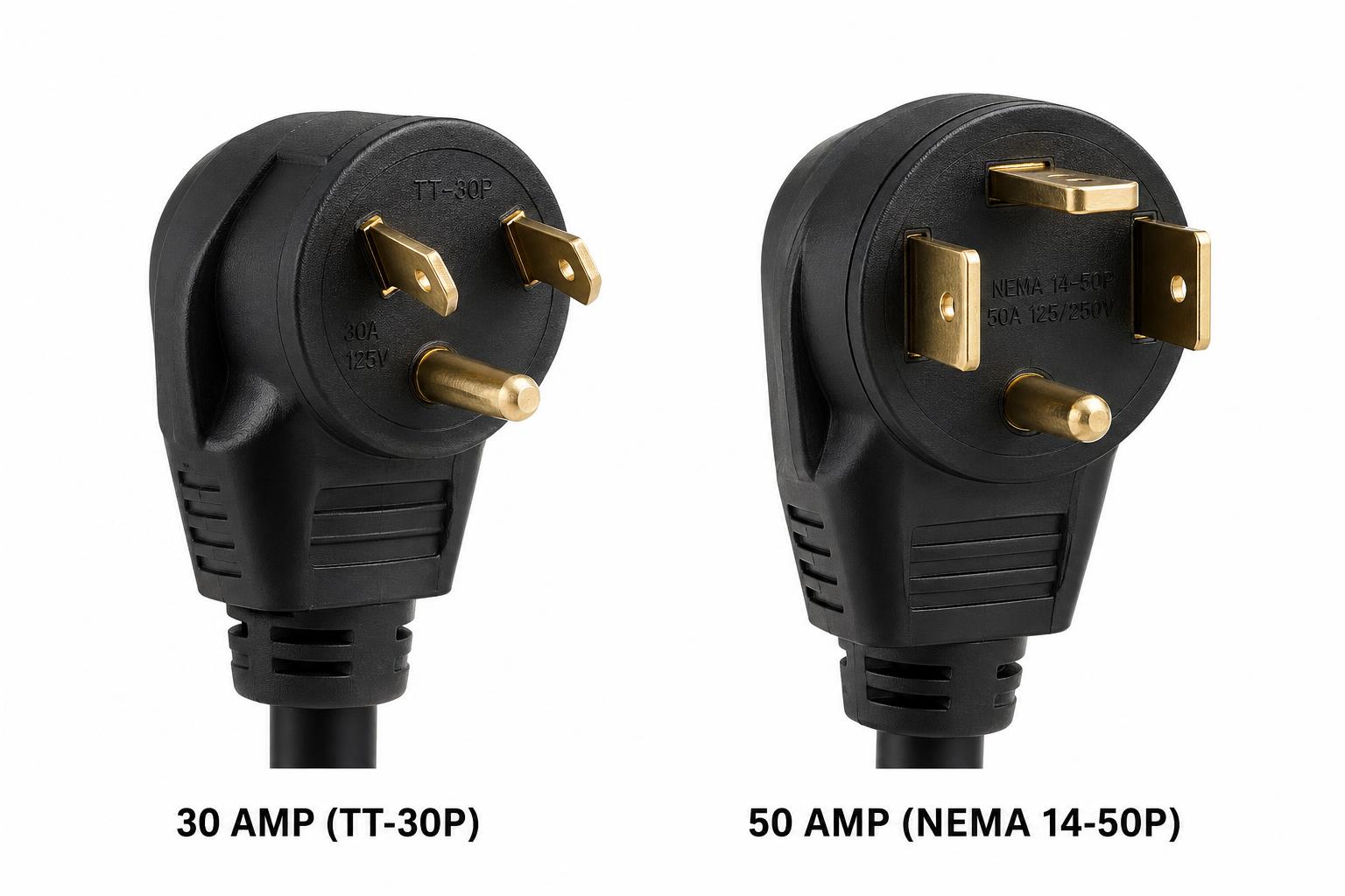30 Amp vs 50 Amp RV: What’s the Difference? (Power, Adapters & Surge Protectors)